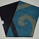 インドシルク名古屋帯　帯裏