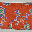 ペイズリー柄名古屋帯　前中心