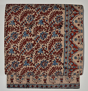 インド更紗名古屋帯