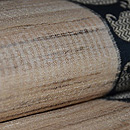 インドシルク名古屋帯　質感・風合