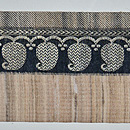 インドシルク名古屋帯　前中心