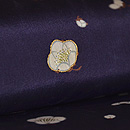 梅散らし染め開き名古屋帯　質感・風合