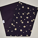 梅散らし染め開き名古屋帯　帯裏