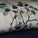 松竹梅の図名古屋帯　質感・風合