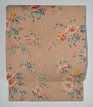 フランス更紗名古屋帯