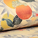 秋の味覚名古屋帯 質感・風合