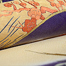 地紙文様名古屋帯 質感・風合