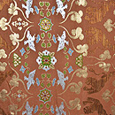 龍村晋作「天平嵐華獅雲錦」　前中心