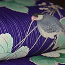 小鳥に山葡萄の名古屋帯　質感・風合