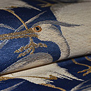 鷺の図名古屋帯 質感・風合