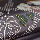 菊刺繍名古屋帯 質感・風合