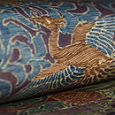 更紗切り継文様染名古屋帯 質感・風合