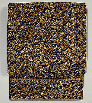 花唐草文様丸帯