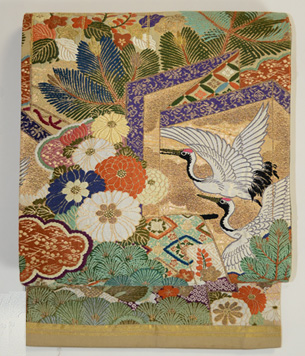 祝い尽くしの丸帯