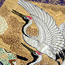 祝い尽くしの丸帯 　質感・風合