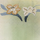 春蘭刺繍の袋帯 前中心