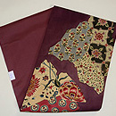 手描き更紗の名古屋帯 　帯裏