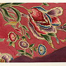 手描き更紗の名古屋帯 　前中心