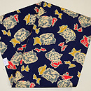 猫尽くし名古屋帯 　帯裏