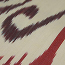 抽象文様アドラス名古屋帯　質感・風合