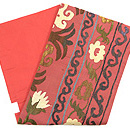 アンティークスザニ名古屋帯　帯裏