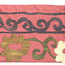 アンティークスザニ名古屋帯　前中心