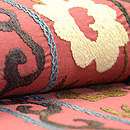 アンティークスザニ名古屋帯　質感・風合