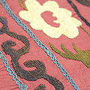 アンティークスザニ名古屋帯　質感・風合