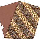 ソガ染め更紗帯　帯裏