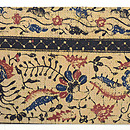 ラスム更紗両面名古屋帯　前中心