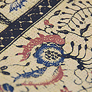 ラスム更紗両面名古屋帯　質感・風合