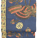 ラスム更紗両面名古屋帯　裏面お太鼓