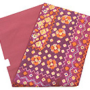 プランギンシルク絞り染名古屋帯　帯裏