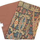 カリマンタン島縞絣布の名古屋帯　帯裏