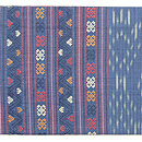 ラオス絹紋織名古屋帯　前中心