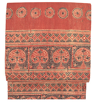 生命の木インド更紗名古屋帯