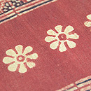 生命の木インド更紗名古屋帯　質感・風合