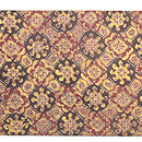 インド渡り金更紗名古屋帯　前中心