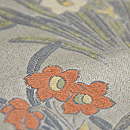 水仙づくし織り名古屋帯 質感・風合