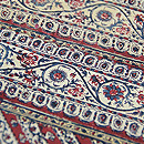 鳥獣文様インド更紗名古屋帯　質感・風合