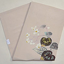 羽田登喜男作秋海棠 手描き友禅名古屋帯 帯裏