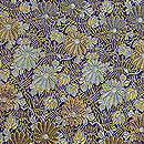 四君子刺繍丸帯　地模様