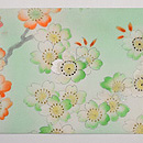 桜下に源氏車名古屋帯　前中心