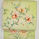 満開春の花の図名古屋帯 別柄