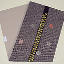 藤文様疋田絞り名古屋帯　帯裏