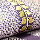 藤文様疋田絞り名古屋帯　質感・風合