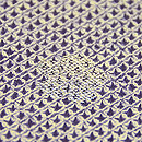 藤文様疋田絞り名古屋帯　質感・風合