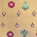 龍村平蔵製 埃及綴鸚哥瑞華文 前中心