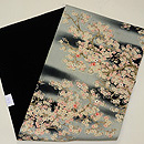 夜桜の名古屋帯 帯裏