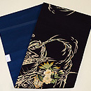 夜桜橋染名古屋帯 帯裏